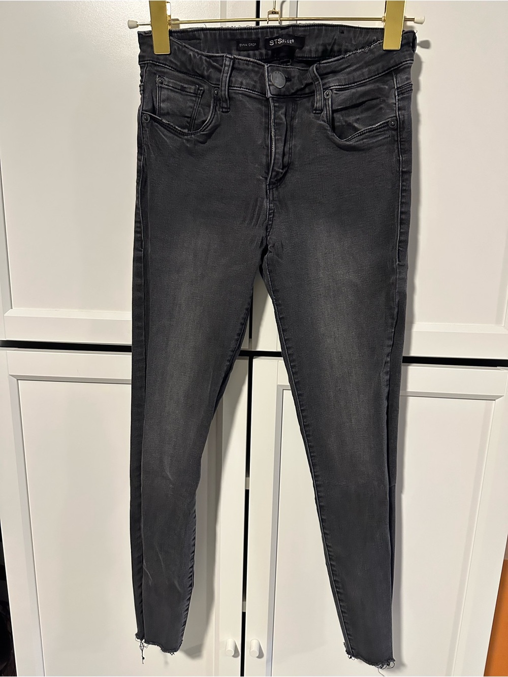 STS Blue Women's Charcoal Skinny Jeans